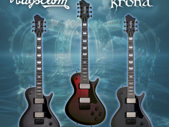 Hagstrom introduce una nueva silueta en su catálogo con la serie Krona en versiones de 6 y 7 cuerdas