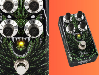 Fender Japan Godzilla Distortion, un pedal inspirado en el “Rey de los Monstruos”