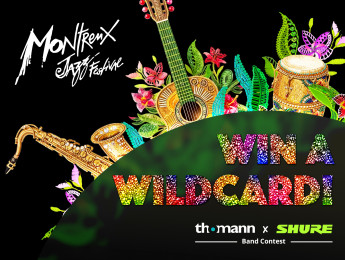 Thomann y Shure te dan la oportunidad de tocar en directo en el Montreux Jazz Festival 2026