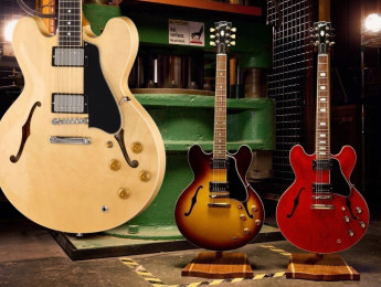 ES-335 50s y 60s: Gibson amplía la familia ES-335 con dos versiones vintage para gustos diferentes