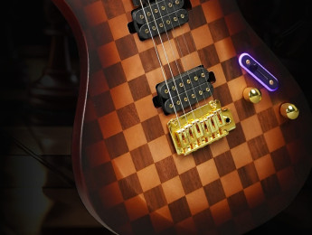 Una guitarra eléctrica con los amplis, los pedales y la batería ya dentro: así es la propuesta de Divitone