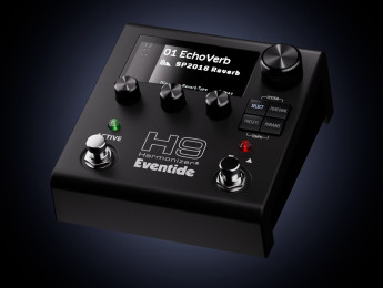 El nuevo Eventide H9 Gen 2 con 74 algoritmos, lleva la tecnología del H90 a un formato más compacto