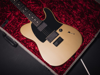 Fender Limited Edition Jim Root Telecaster en Shoreline Gold para el guitarrista de Slipknot
