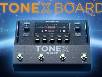 IK Multimedia TONEX Board: hasta cuatro Tone Models simultáneos, pantalla táctil y 76 efectos