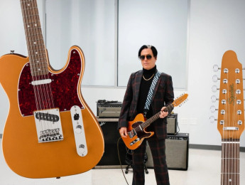 Squier Paranormal Troy Van Leeuwen Telecaster XII: 12 cuerdas y estética Tele para Queens of the Stone Age