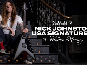 Nick Johnston se pasa a la Flying V con su nueva signature de Schecter para tocar con Mastodon