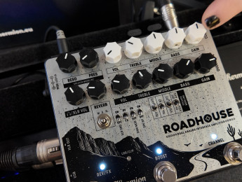 Thermion Roadhouse, un rig completo en un solo pedal: 2 canales, hi-gain, cab sim e interfaz USB