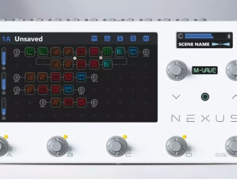 M-VAVE prepara la NEXUS, pedalera económica con una gran pantalla táctil y compatibilidad con NAM