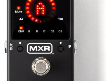 MXR Turbo Tuner (M400), un afinador estroboscópico con motor de Sonic Research