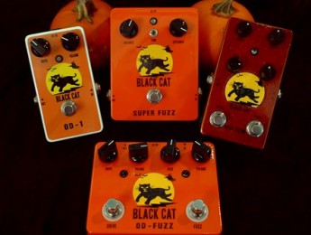 Edición especial de pedales Black Cat
