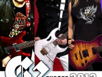 G3 2012: Joe Satriani, Steve Vai y Steve Morse