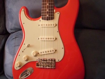 JR Stratocaster 61' "Trullols Red Signature"