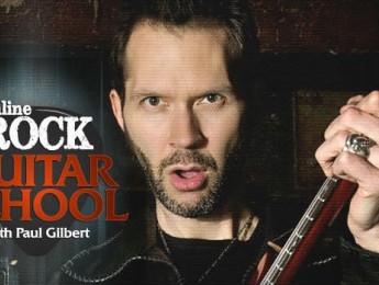 Empiezan las clases de Paul Gilbert en ArtistWorks
