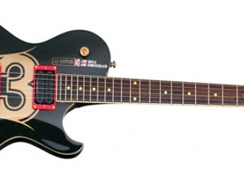 Schecter y Lotus Racing se unen en una guitarra de edición limitada