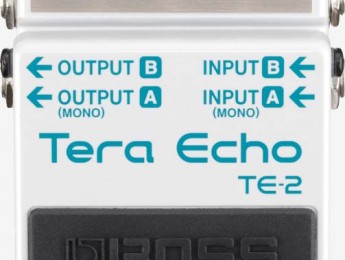 Boss anuncia su pedal nº 100, TE-2 Tera Echo