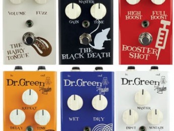 Nuevos pedales de efectos de Dr. Green