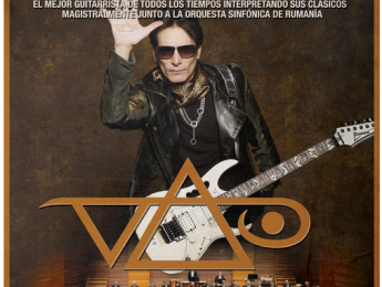Sorteamos tres entradas para el concierto de Steve Vai en Madrid