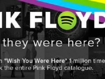 Toda la discografía de Pink Floyd en Spotify