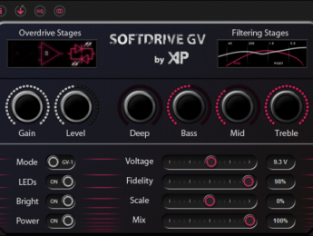 SoftDrive GV, plugin gratuito que recrea el pedal Guv'nor