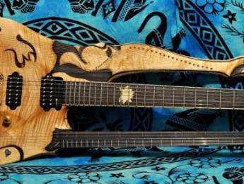 Benincaso Trikanta: guitarra de 34 cuerdas y 3 mástiles