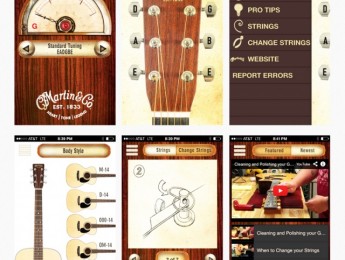Afinador gratuito y consejos interactivos de Martin&Co