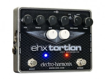 Electro Harmonix presenta EXH Tortion, Holy Grail Max, Soul Food y Satisfaction Fuzz