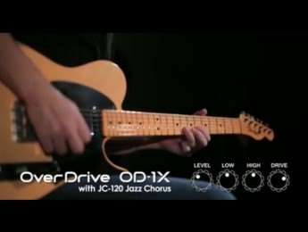 Demostraciones pedales Boss DS-1X y OD-1X