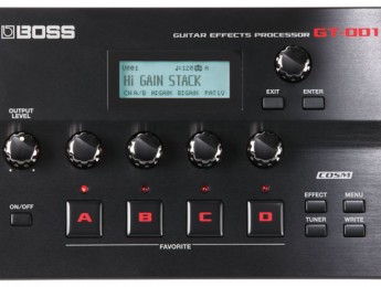 Boss presenta los nuevos procesadores GP-10 y GT-001