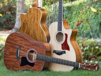 Taylor presenta nuevas guitarras para la primavera 2014
