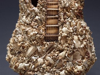 The Bone Guitar, una guitarra hecha con huesos de animales