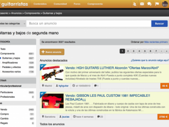 La sección de Compraventa se abre a tiendas y profesionales