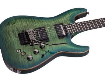 Schecter edición especial Aqua Burst