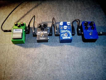 Demo comparativa de cuatro pedales de overdrive