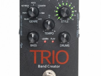 DigiTech TRIO: pedal de acompañamiento inteligente