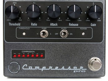 Keeley Engineering anuncia el Compressor Pro, un compresor de estudio en formato pedal