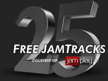 JamPlay regala 25 backing tracks