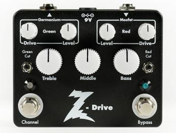 Dr. Z anuncia el Z-Drive, su primer pedal de overdrive