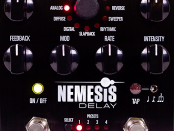 Nemesis Delay, nuevo pedal de delay de Source Audio