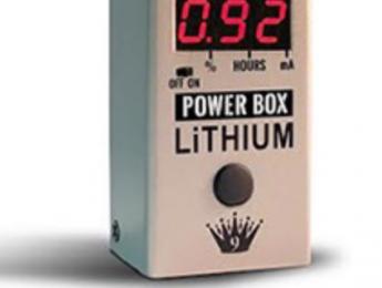 Power Box Lithium de Big Joe Stompbox Company, una fuente de alimentación recargable