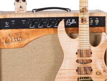 Trilogy 2016 Collection de Suhr: una guitarra, pedal y amplificador a juego