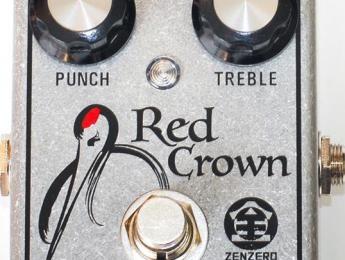 ZenZero Electronics presenta su pedal de saturación Red Crown