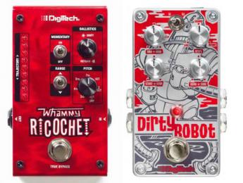 DigiTech desvela los nuevos pedales Whammy Ricochet y Dirty Robot
