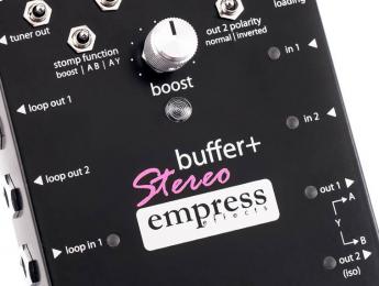 Empress Effects presenta el Buffer+ Stereo