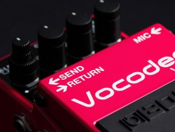 Banco de pruebas del BOSS VO-1 Vocoder