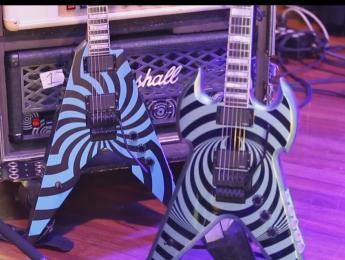 El equipo completo de Zakk Wylde en Generation Axe Tour