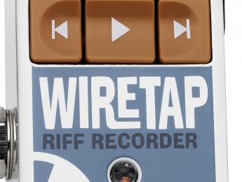 TC Electronic presenta el Wiretap Riff Recorder, un grabador en formato pedal