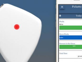 Pickatto, una púa Bluetooth que mide nuestro rendimiento