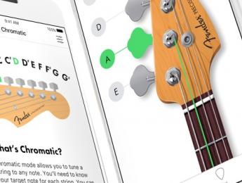 Fender desvela Tuner App, un afinador gratuito para dispositivos iOS
