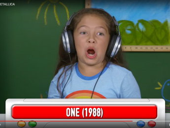 Así reaccionan los niños al escuchar Metallica por primera vez