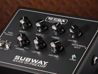 Subway Bass DI, nuevo preamplificador/DI para bajo de Mesa Boogie